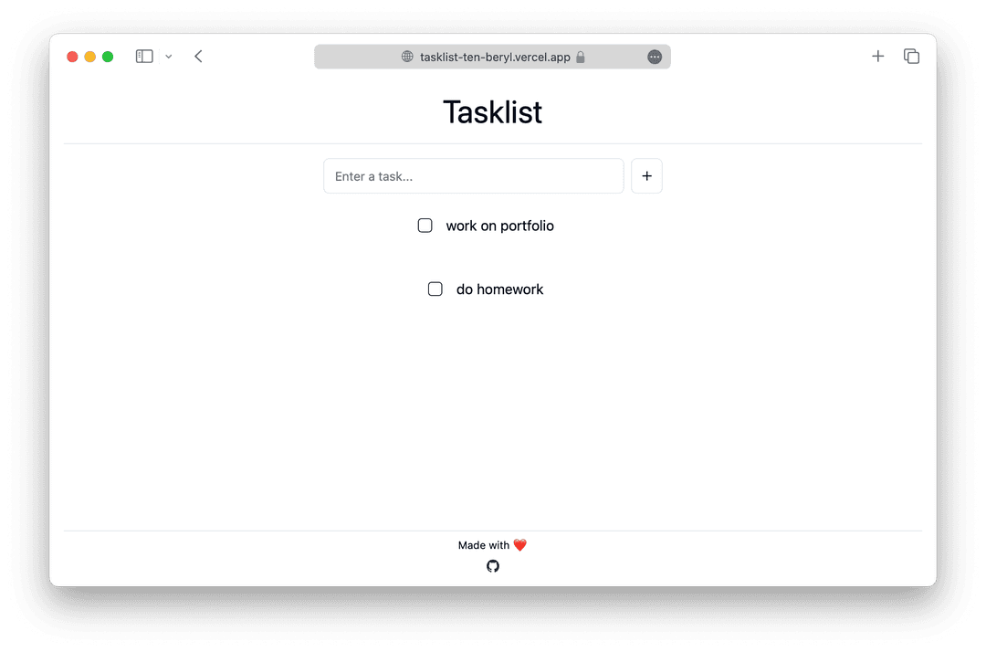 tasklist